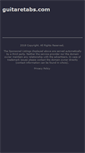 Mobile Screenshot of guitaretabs.com